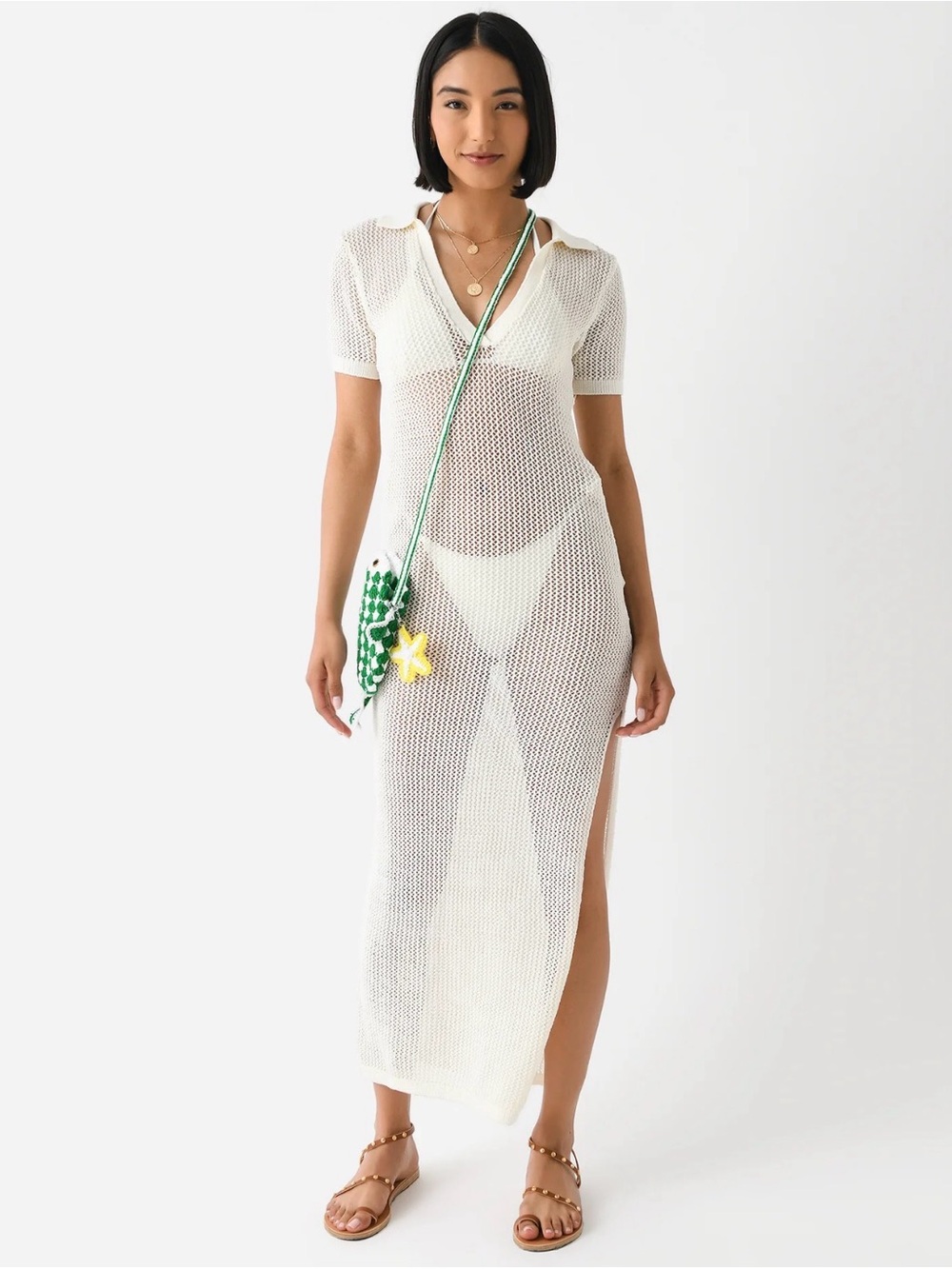 L SPACE SYDNEY MESH COVER UP